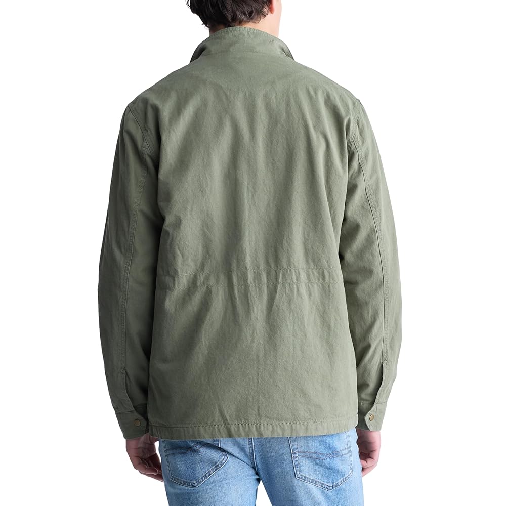 BUFFALO DAVID BITTONミリタリージャケット Buffalo David Bitton Men's Shirt Style Shacket Jacket, Army